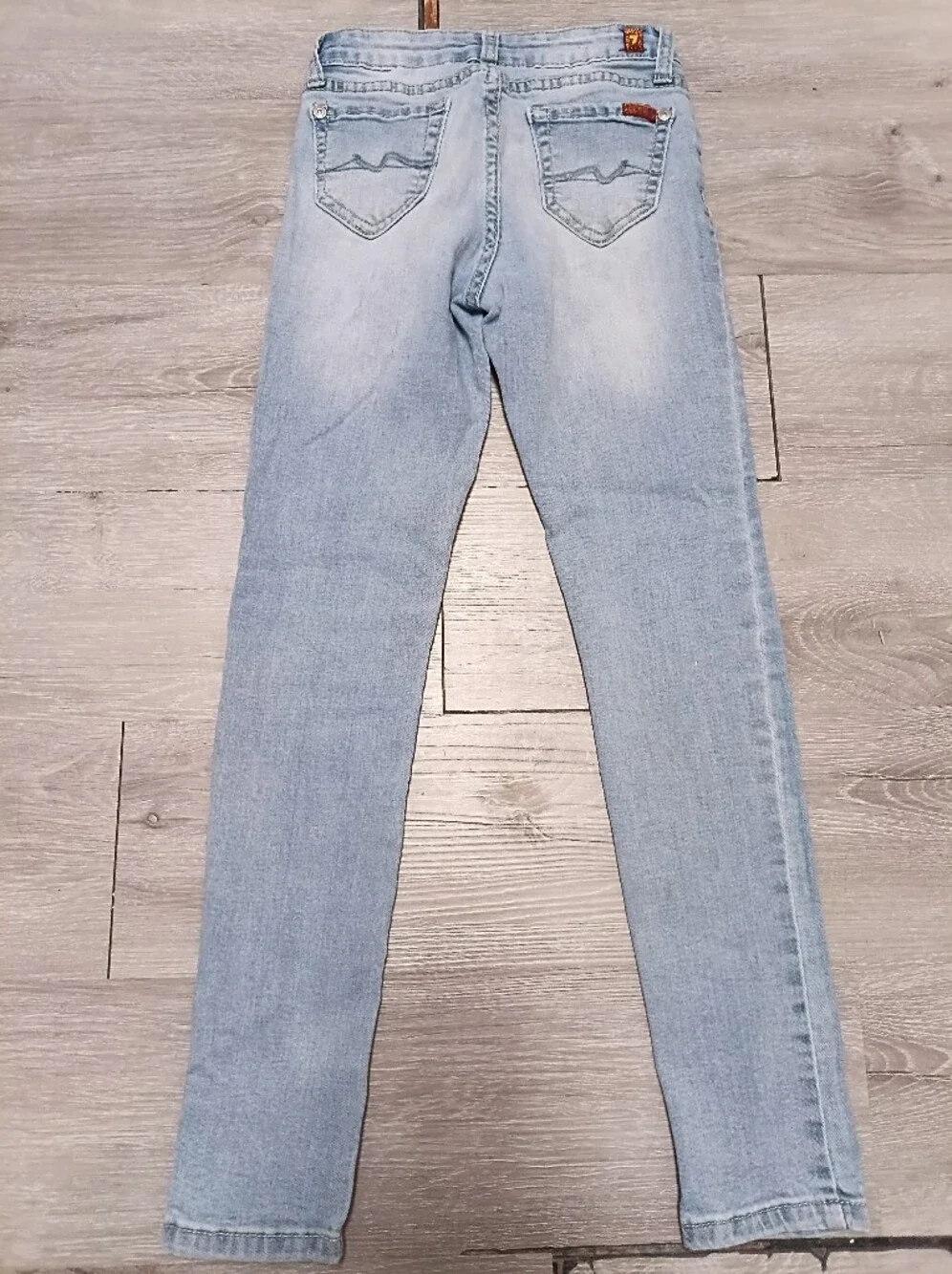Girls Skinny 7 For All Man Kind Jeans